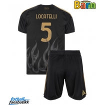 Juventus Manuel Locatelli #5 Tredjedraktsett Barn 2026-27 Kortermet (+ Korte bukser)